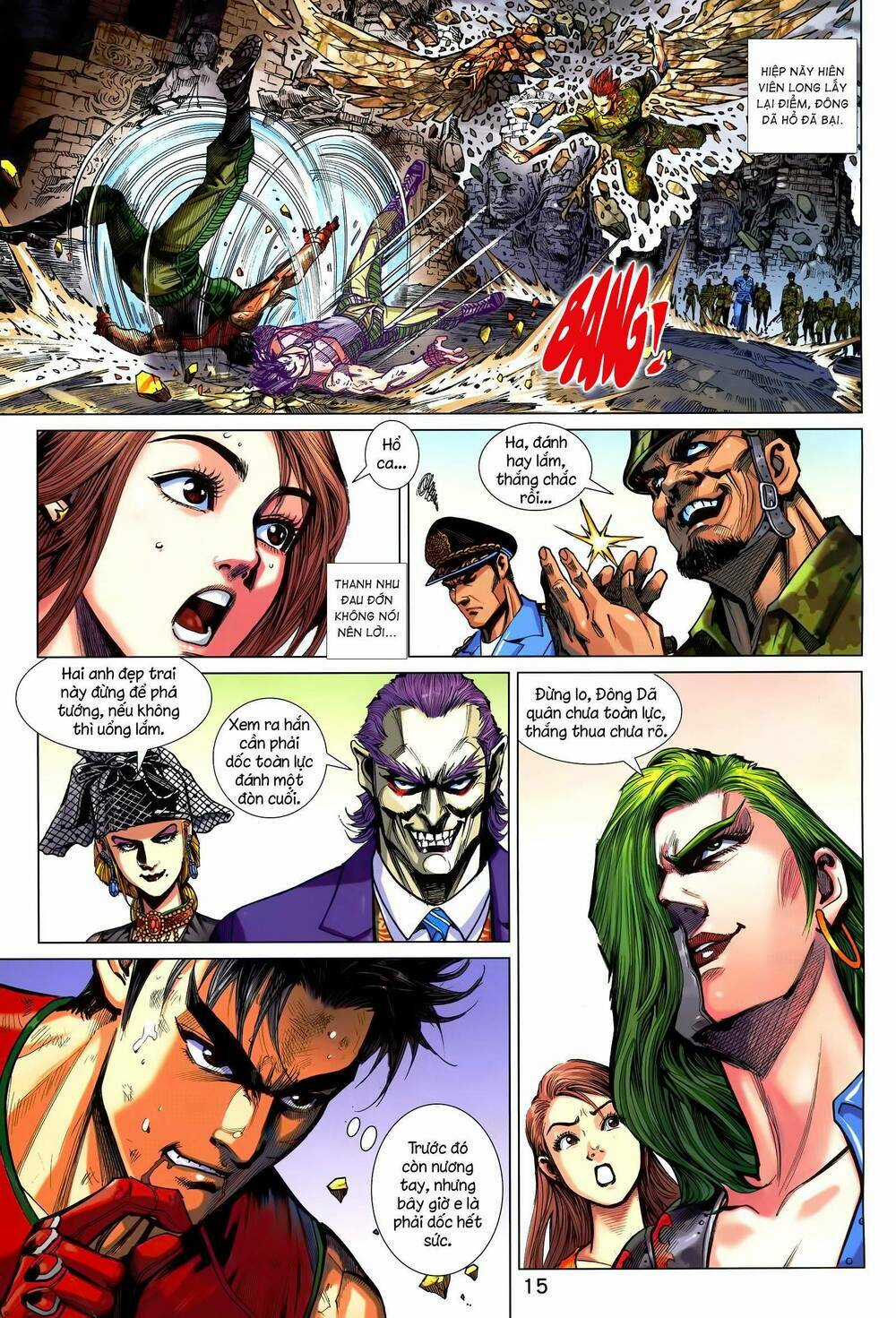 Long Hổ 5 Thế 3 Thế Cừu Chapter 5 trang 14