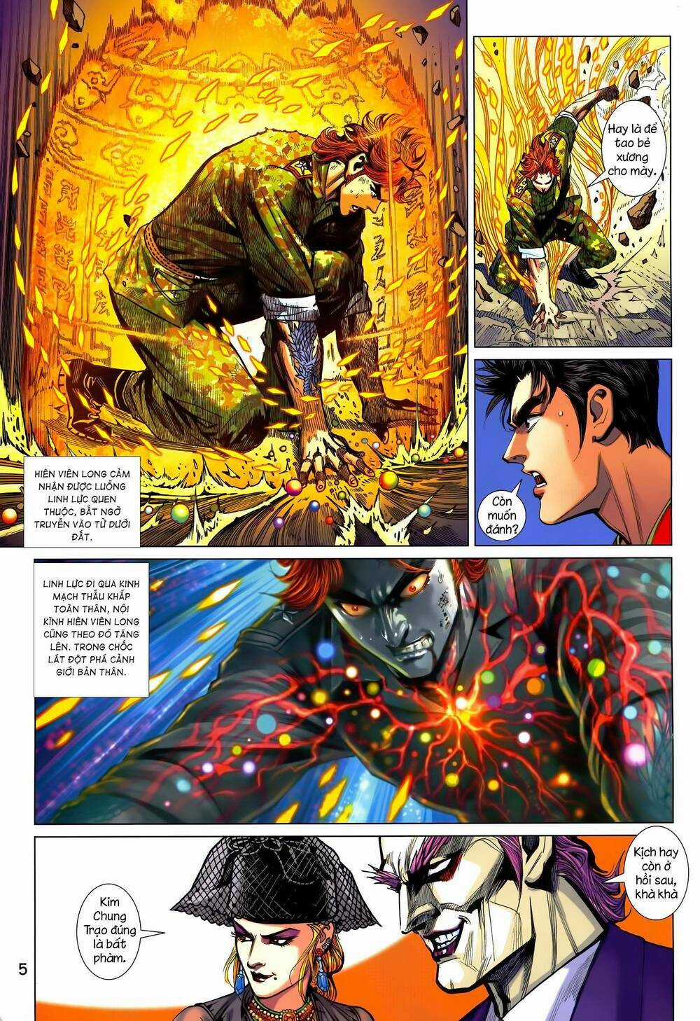 Long Hổ 5 Thế 3 Thế Cừu Chapter 5 trang 4