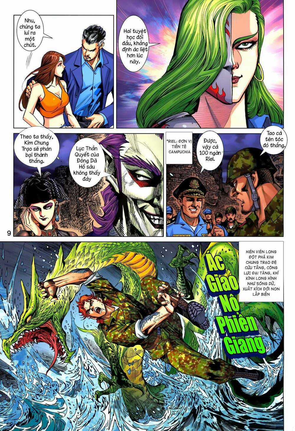 Long Hổ 5 Thế 3 Thế Cừu Chapter 5 trang 8