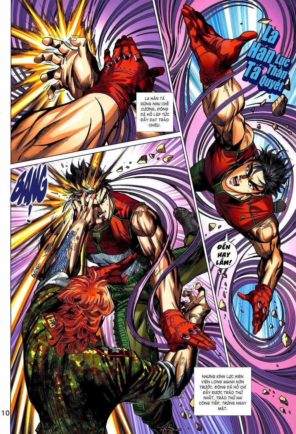 Long Hổ 5 Thế 3 Thế Cừu Chapter 5 trang 9