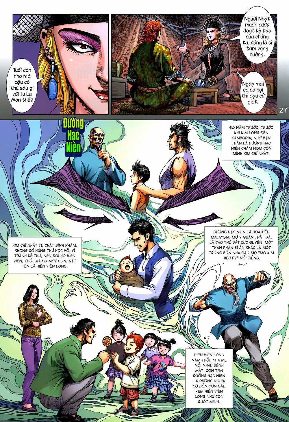 Long Hổ 5 Thế 3 Thế Cừu Chapter 6 trang 10