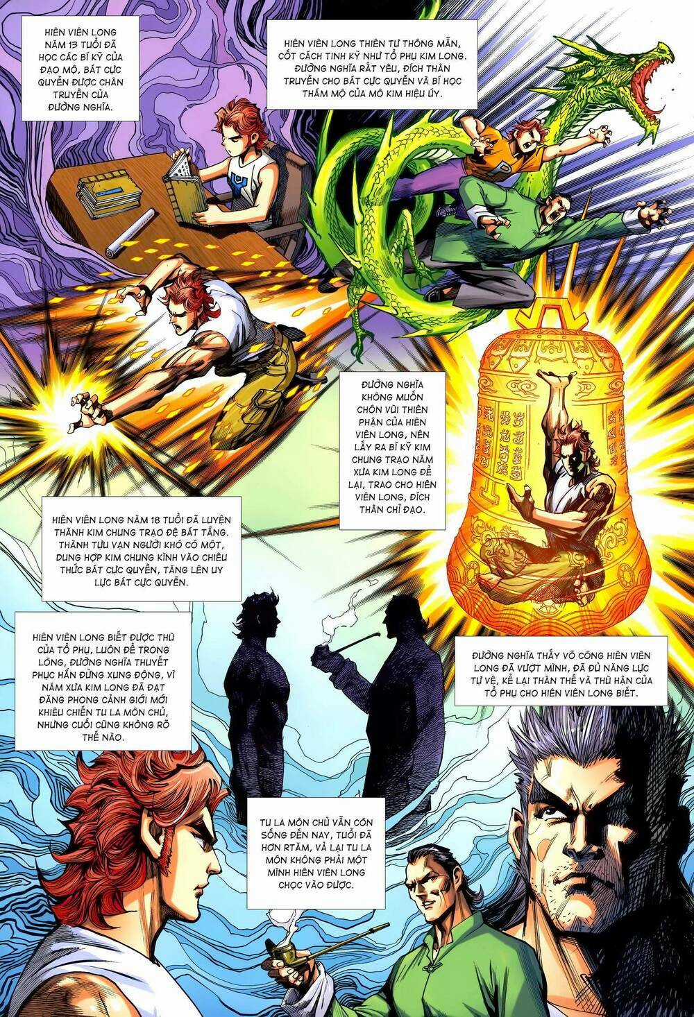 Long Hổ 5 Thế 3 Thế Cừu Chapter 6 trang 11