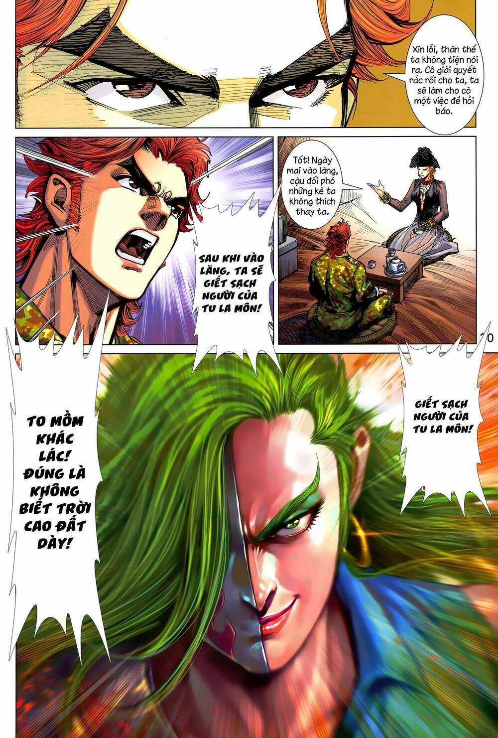 Long Hổ 5 Thế 3 Thế Cừu Chapter 6 trang 13