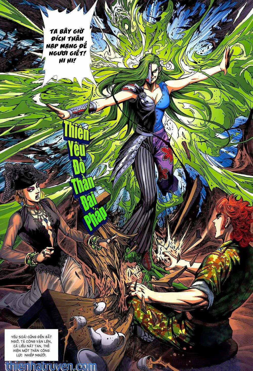 Long Hổ 5 Thế 3 Thế Cừu Chapter 6 trang 14