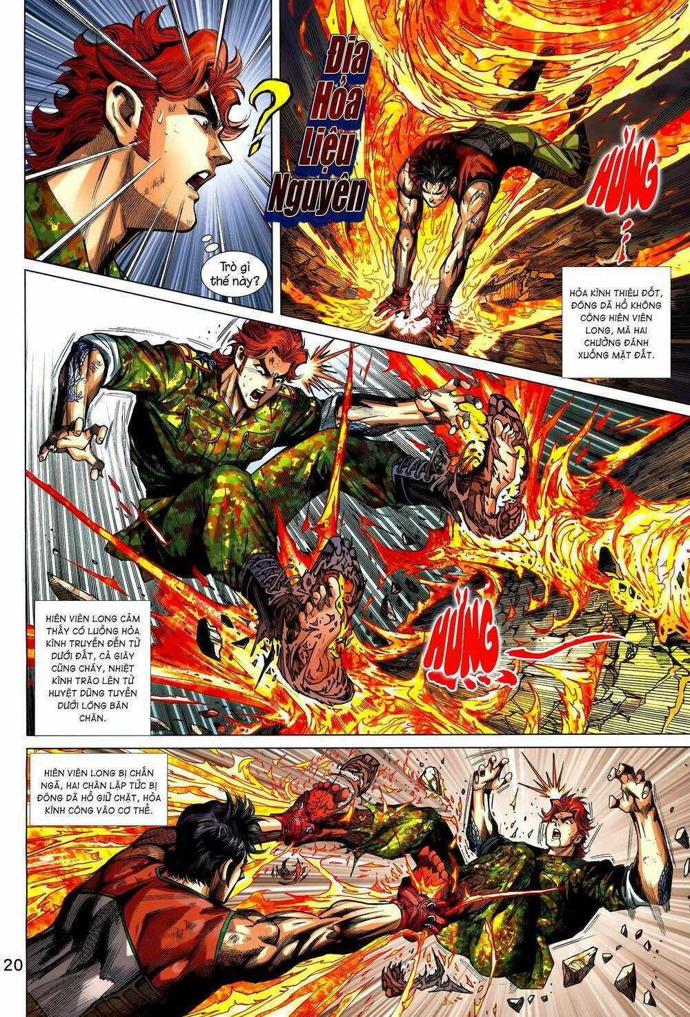 Long Hổ 5 Thế 3 Thế Cừu Chapter 6 trang 3