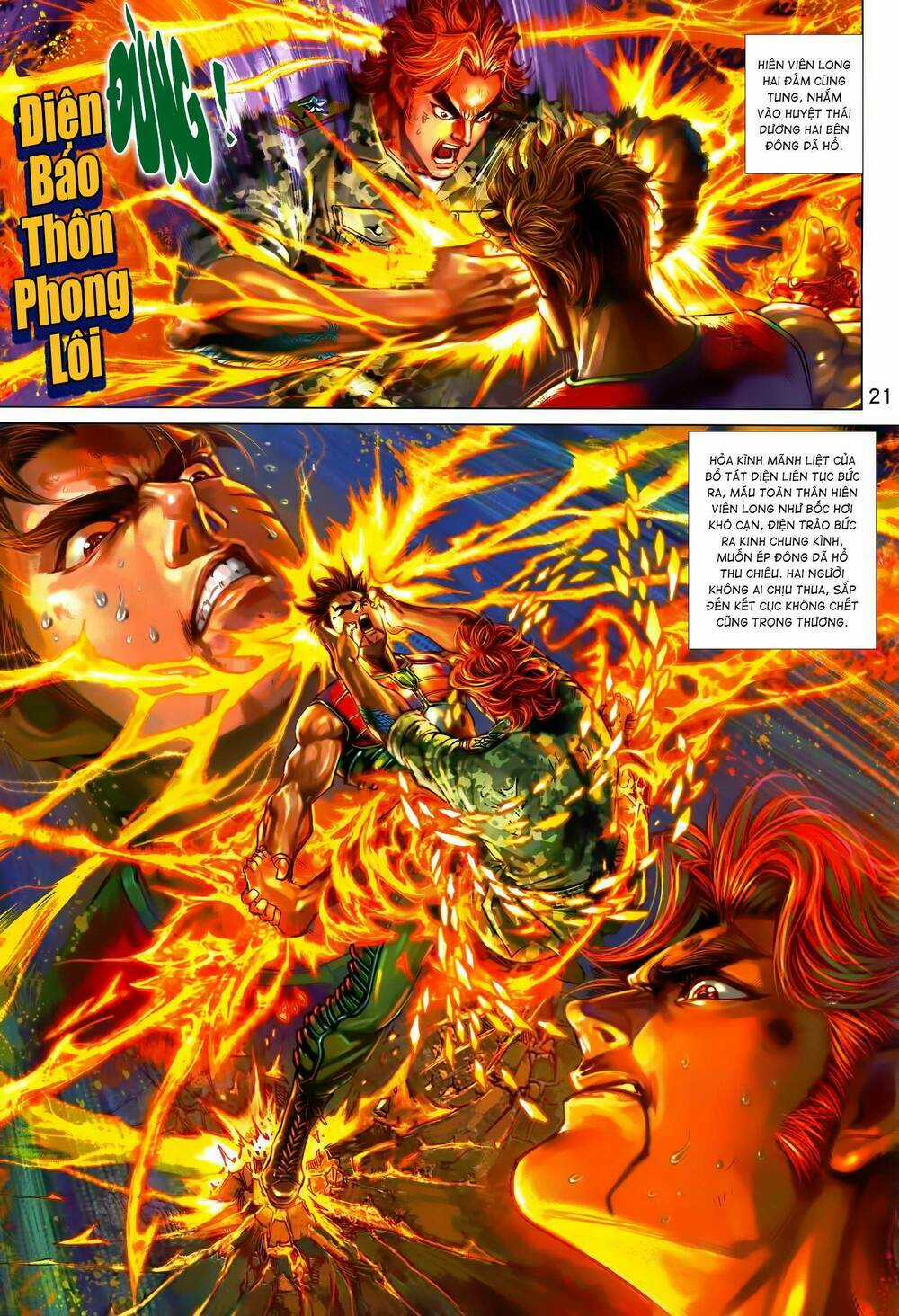 Long Hổ 5 Thế 3 Thế Cừu Chapter 6 trang 4