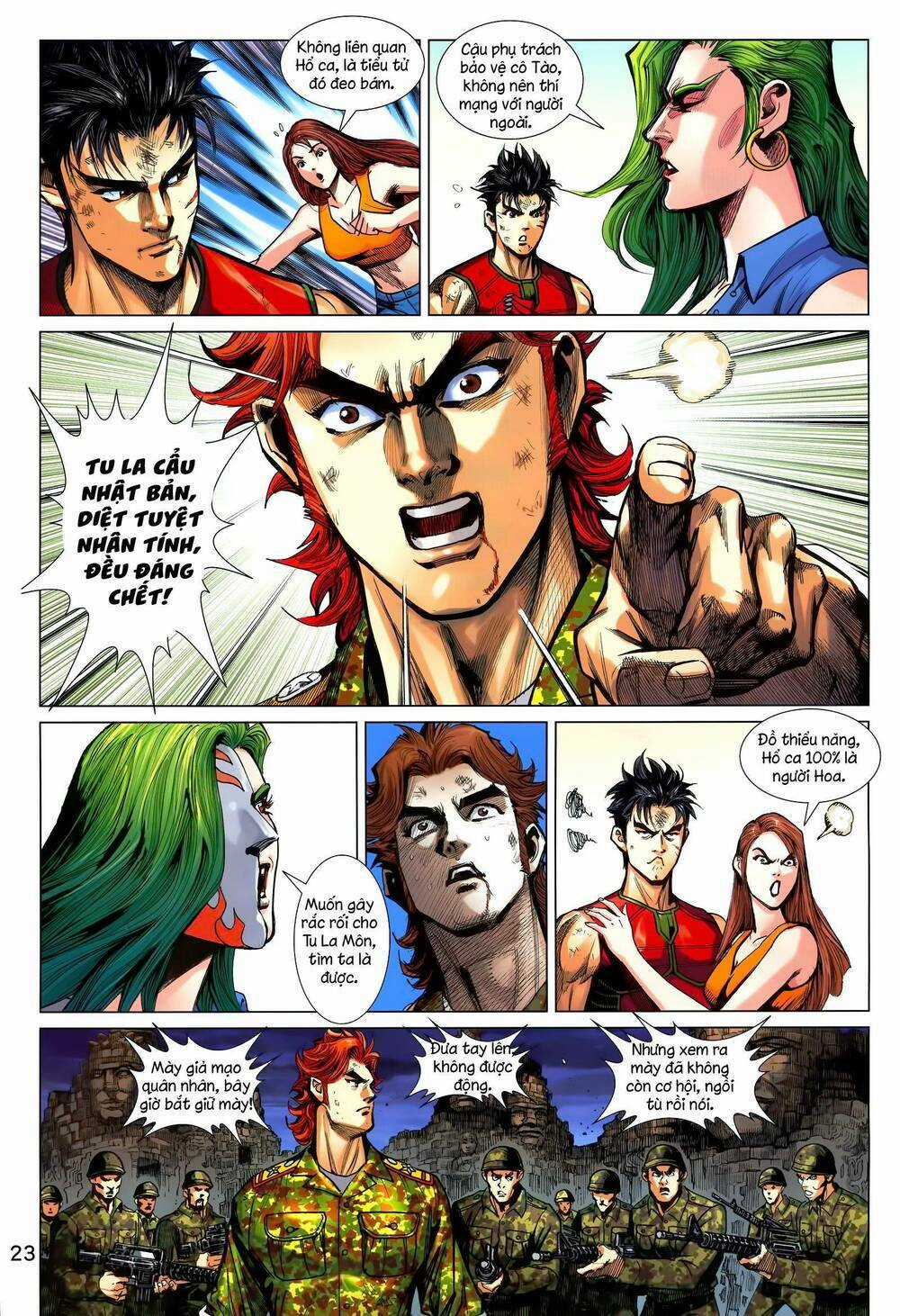 Long Hổ 5 Thế 3 Thế Cừu Chapter 6 trang 6