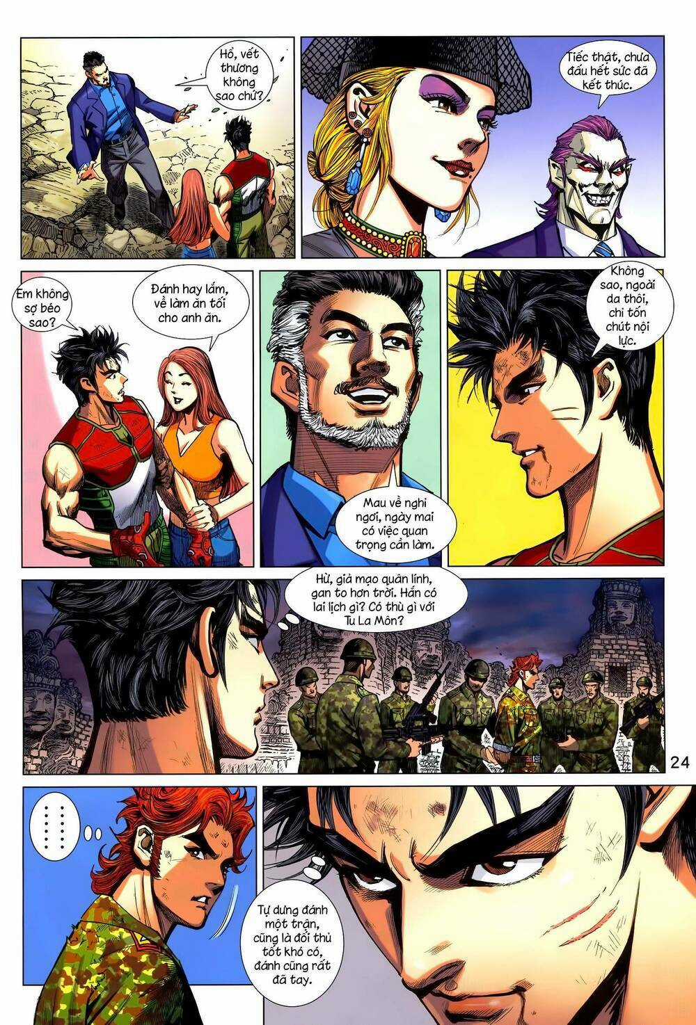 Long Hổ 5 Thế 3 Thế Cừu Chapter 6 trang 7