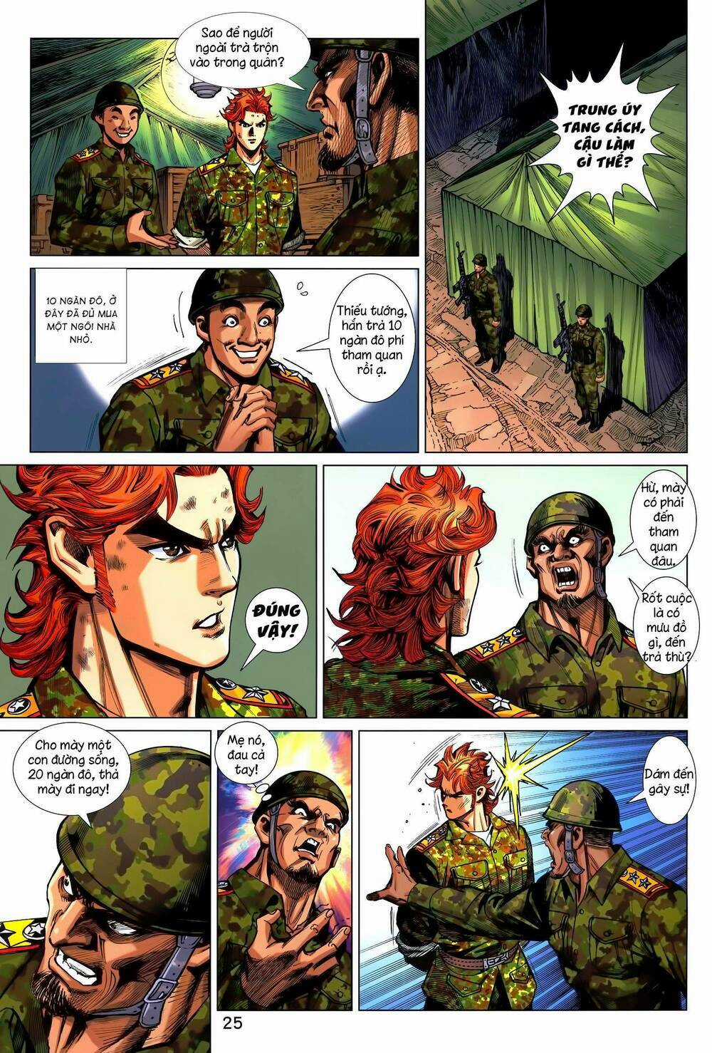 Long Hổ 5 Thế 3 Thế Cừu Chapter 6 trang 8