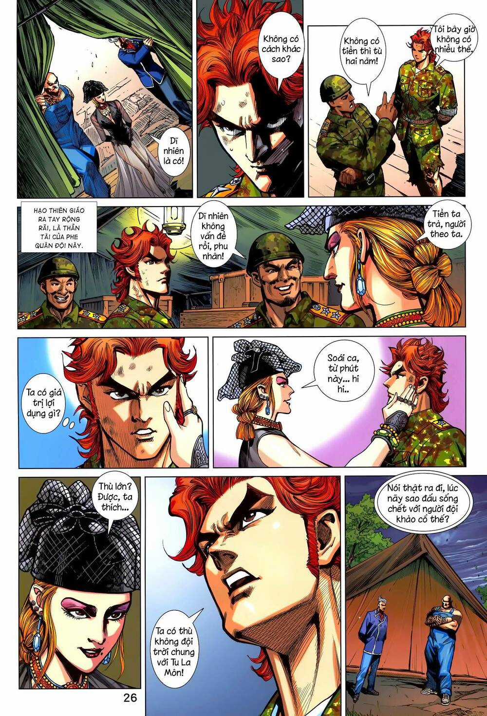 Long Hổ 5 Thế 3 Thế Cừu Chapter 6 trang 9