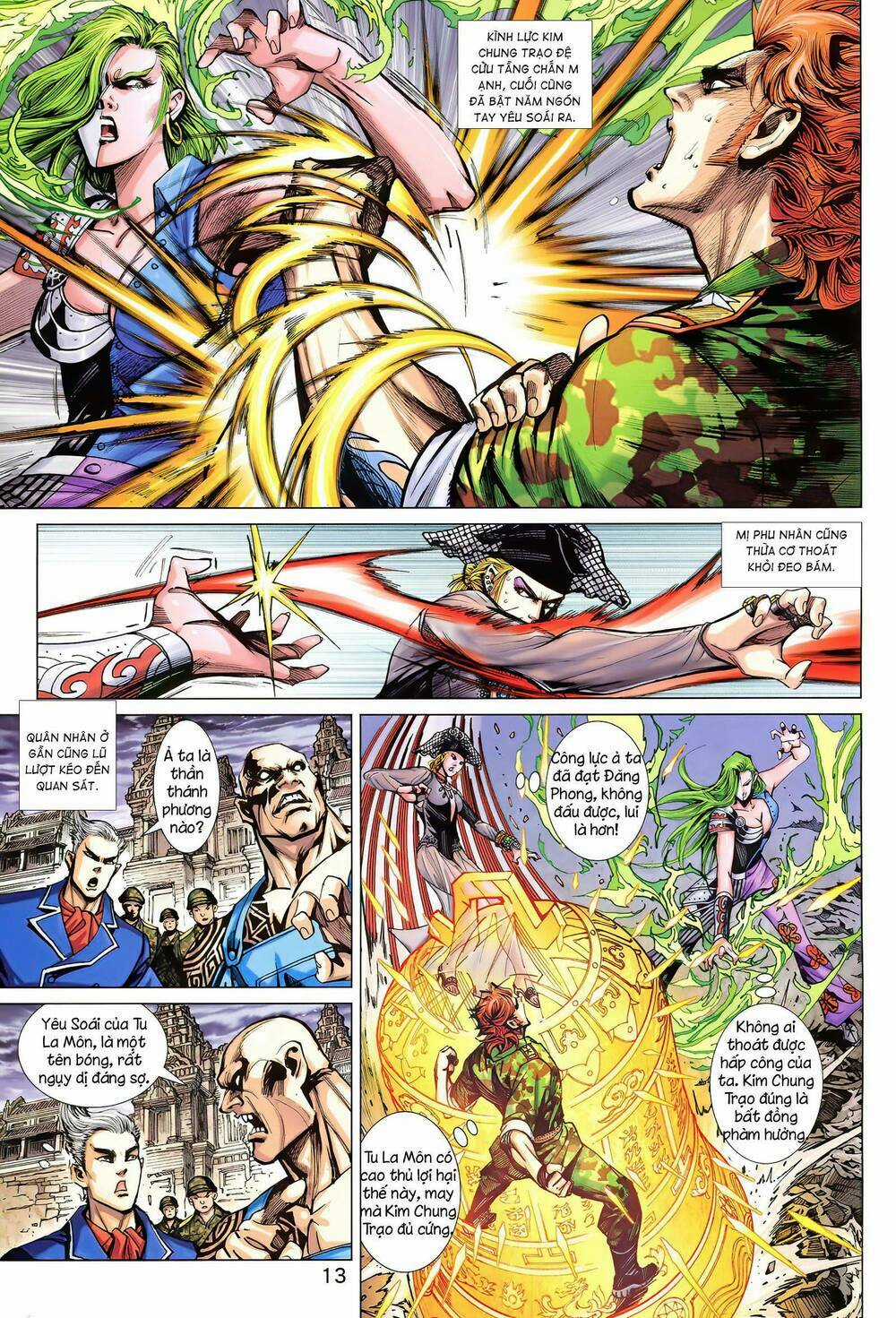 Long Hổ 5 Thế 3 Thế Cừu Chapter 7 trang 11