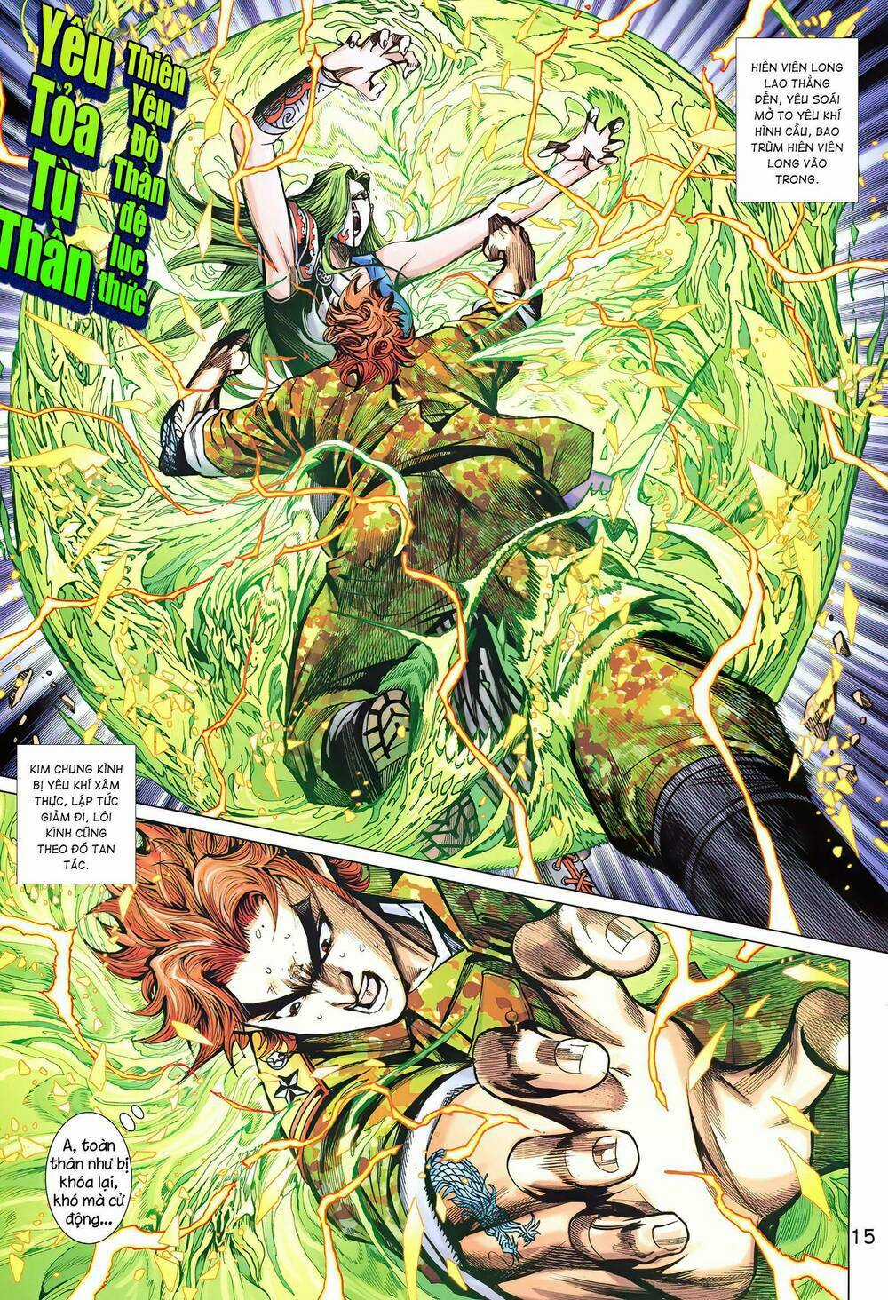 Long Hổ 5 Thế 3 Thế Cừu Chapter 7 trang 13