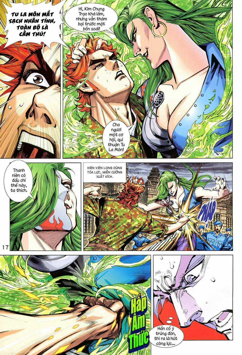 Long Hổ 5 Thế 3 Thế Cừu Chapter 7 trang 15