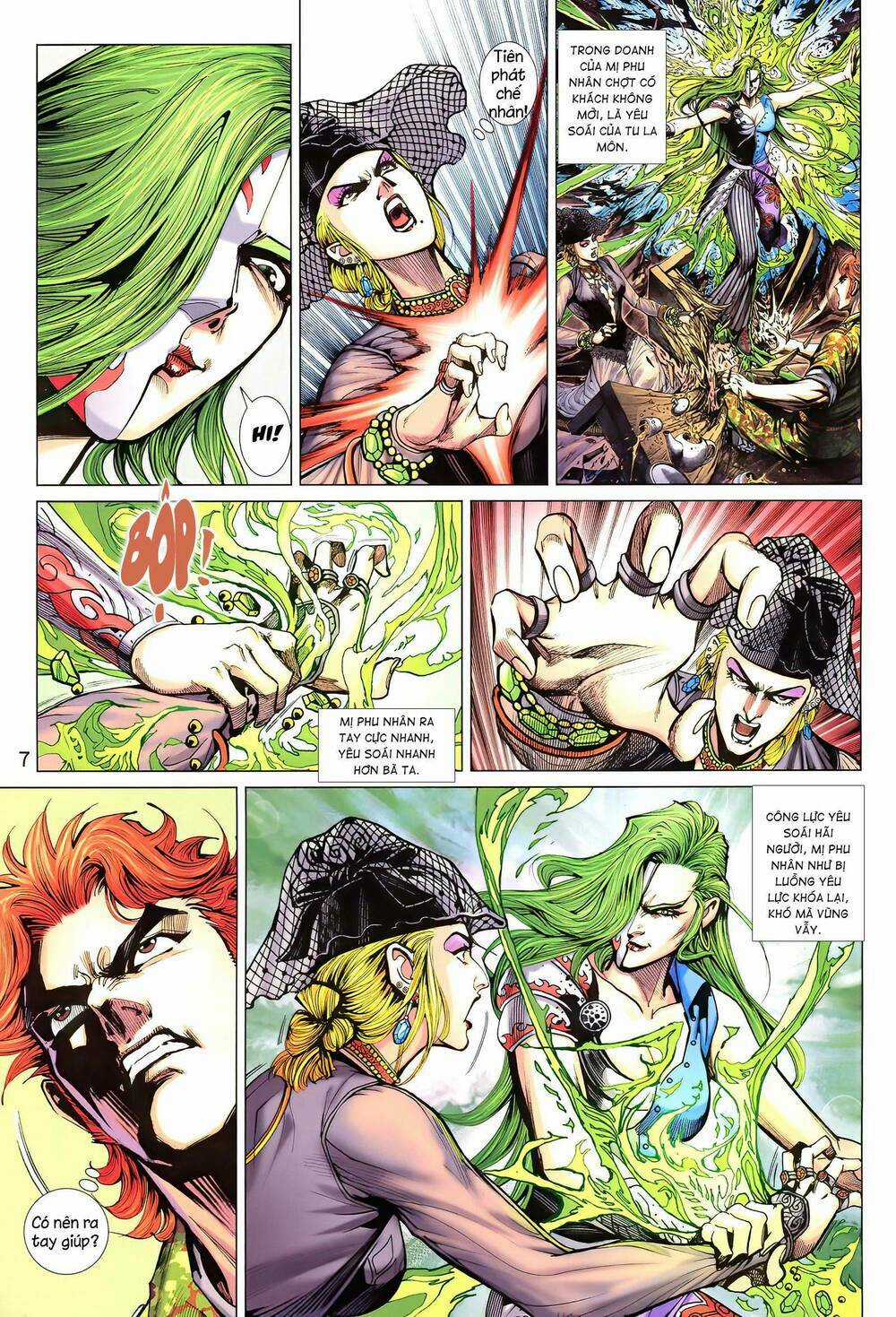 Long Hổ 5 Thế 3 Thế Cừu Chapter 7 trang 5