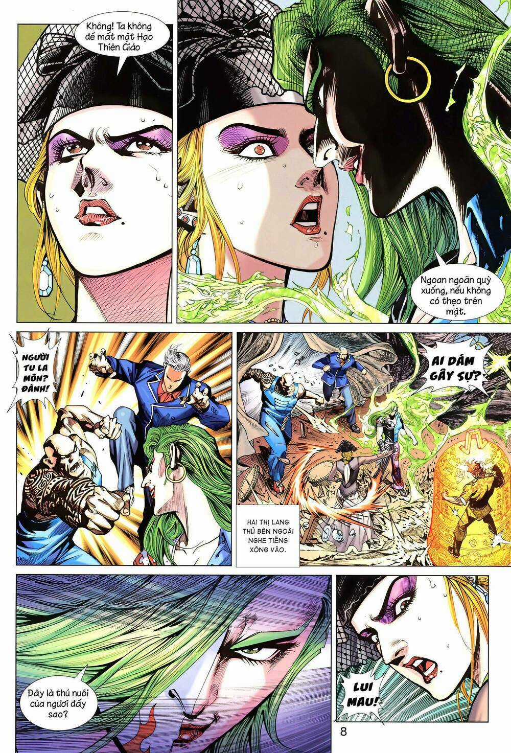 Long Hổ 5 Thế 3 Thế Cừu Chapter 7 trang 6