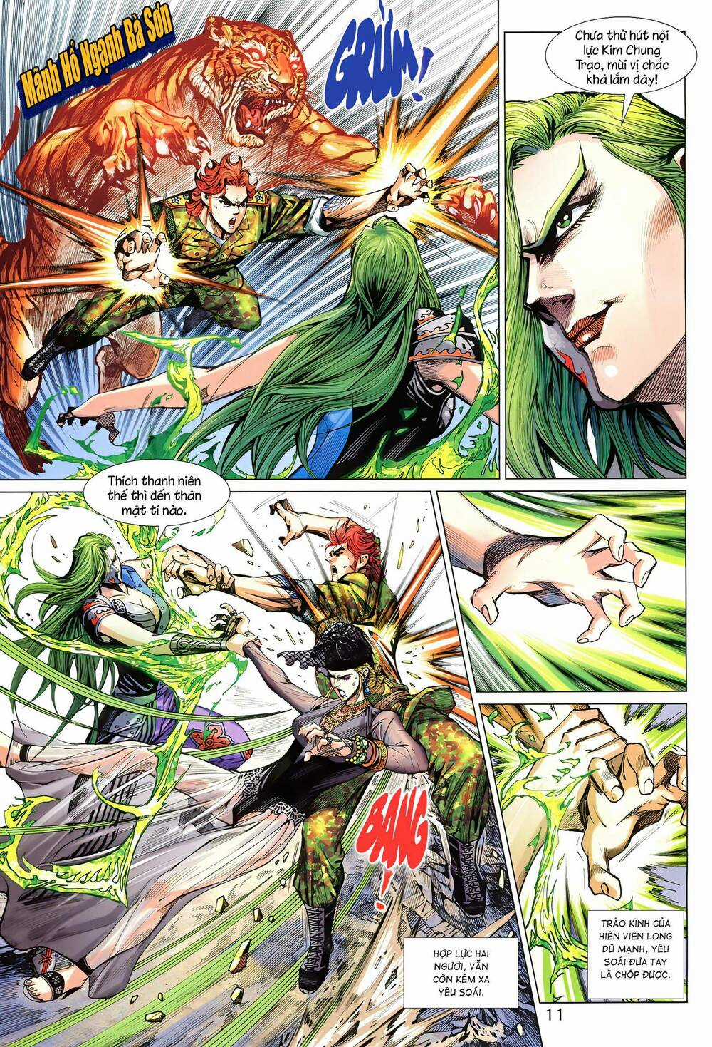 Long Hổ 5 Thế 3 Thế Cừu Chapter 7 trang 9