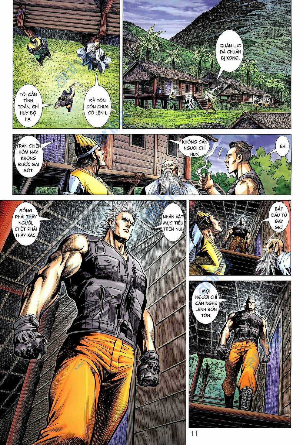 Long Hổ 5 Thế 3 Thế Cừu Chapter 75 trang 10