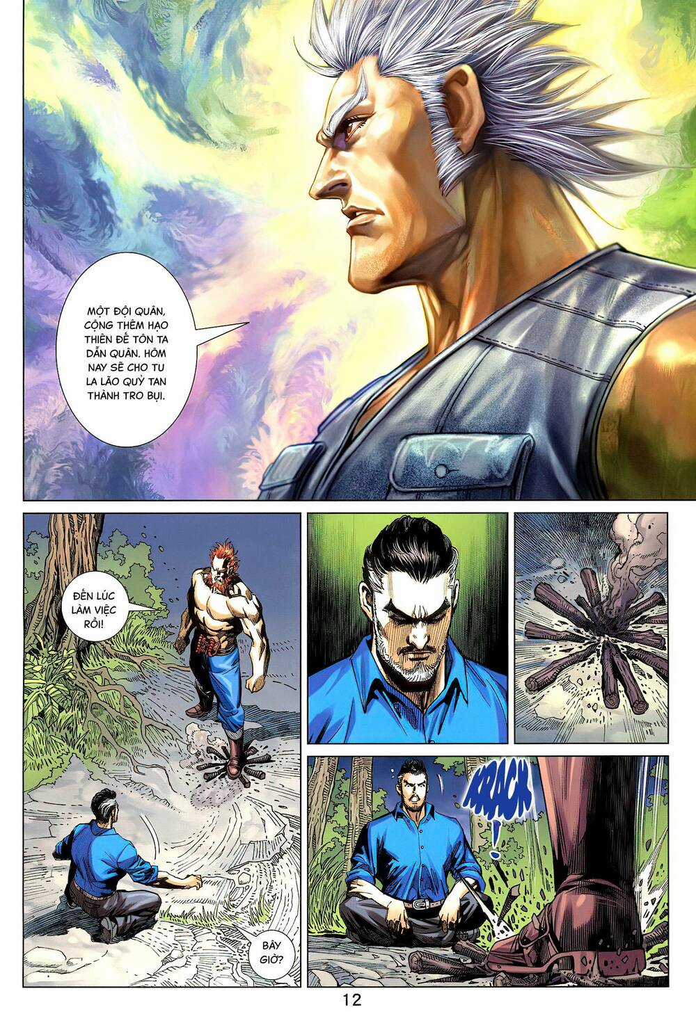 Long Hổ 5 Thế 3 Thế Cừu Chapter 75 trang 11