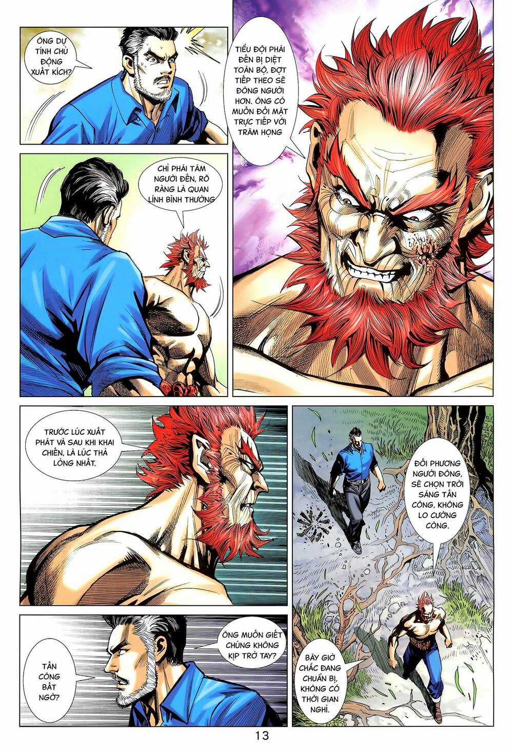 Long Hổ 5 Thế 3 Thế Cừu Chapter 75 trang 12