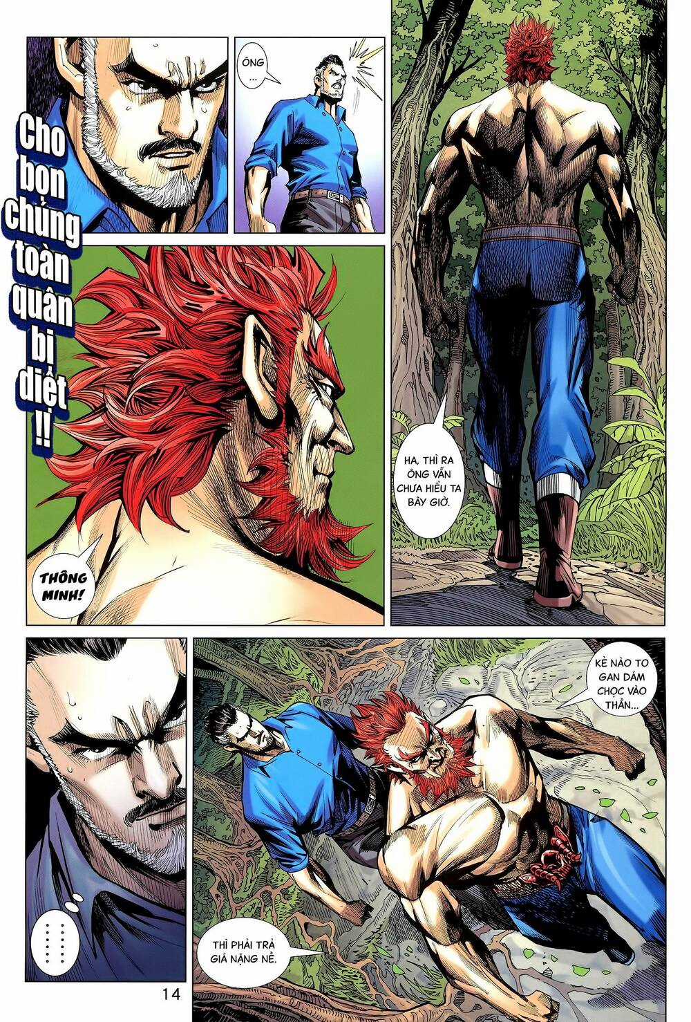 Long Hổ 5 Thế 3 Thế Cừu Chapter 75 trang 13