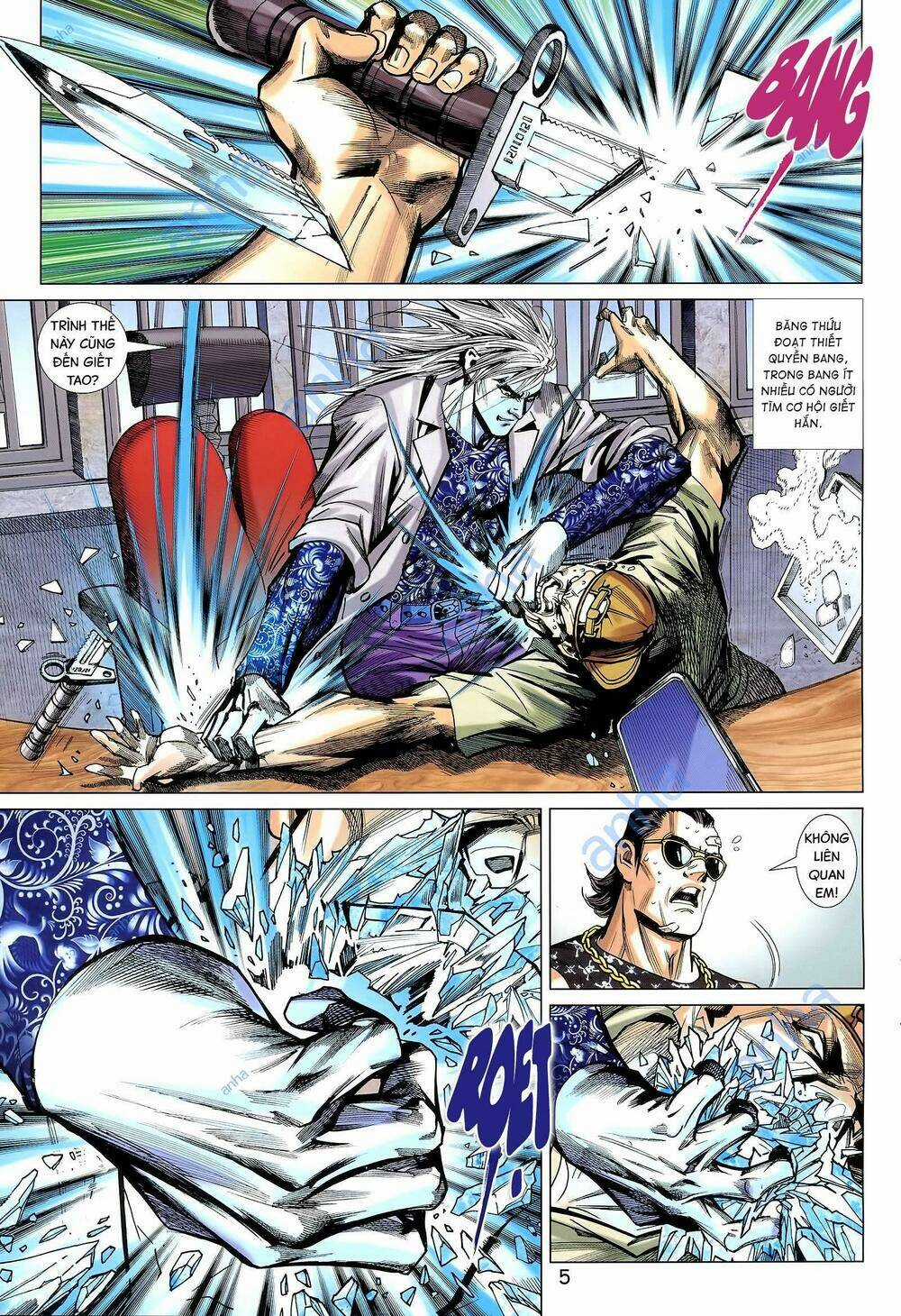 Long Hổ 5 Thế 3 Thế Cừu Chapter 75 trang 4