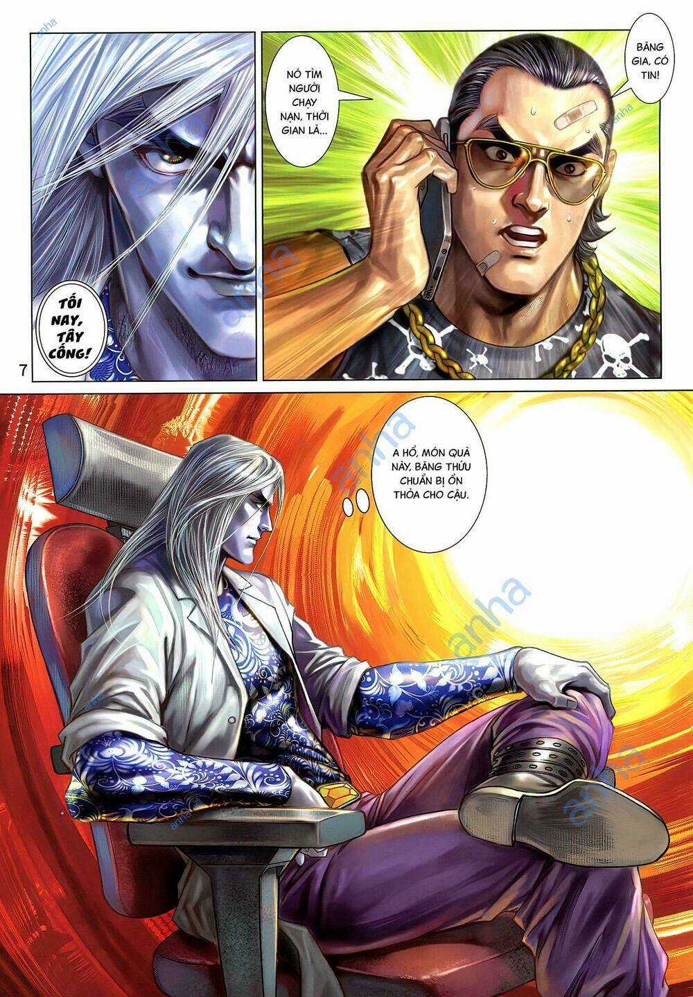 Long Hổ 5 Thế 3 Thế Cừu Chapter 75 trang 6