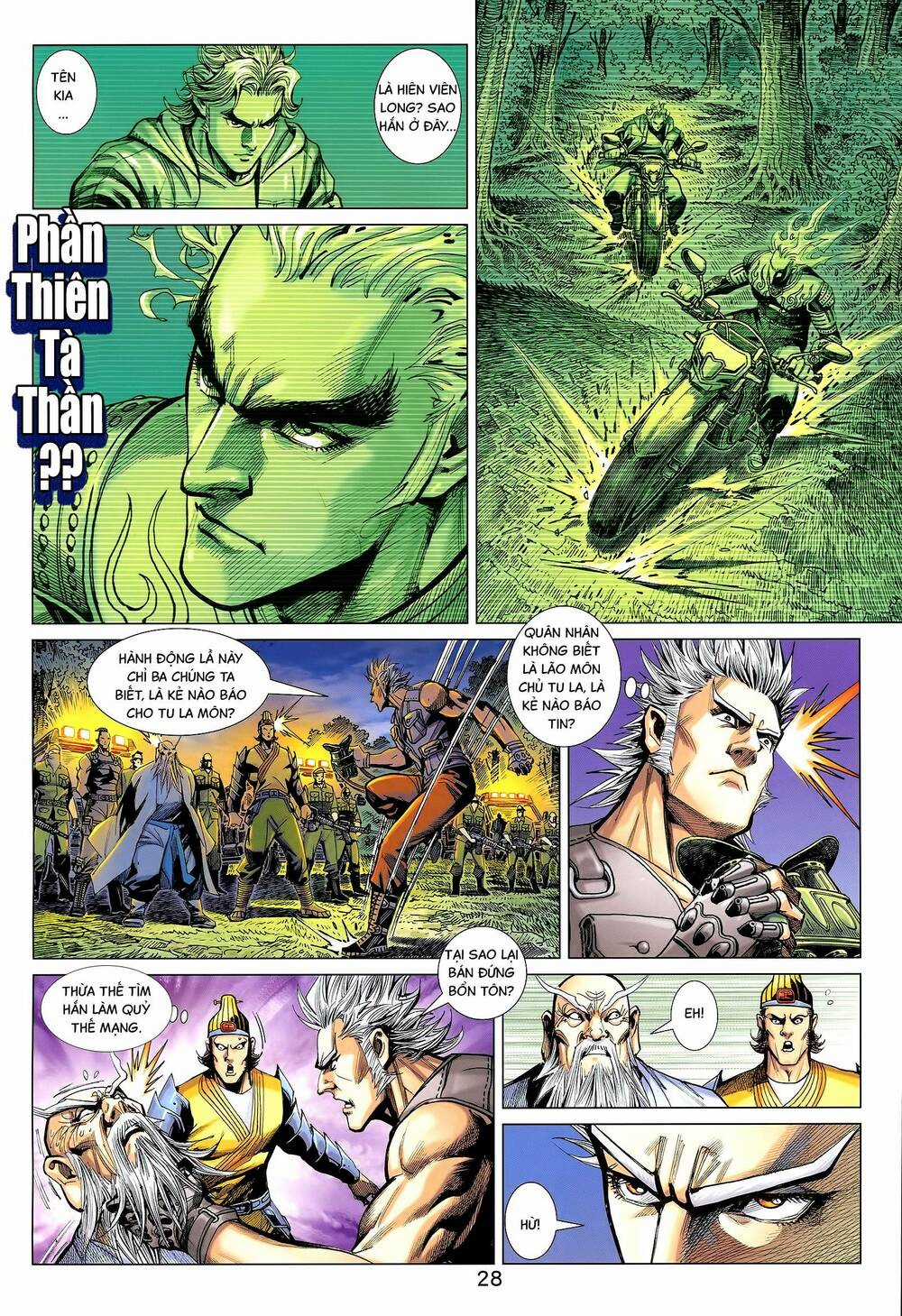 Long Hổ 5 Thế 3 Thế Cừu Chapter 76 trang 11