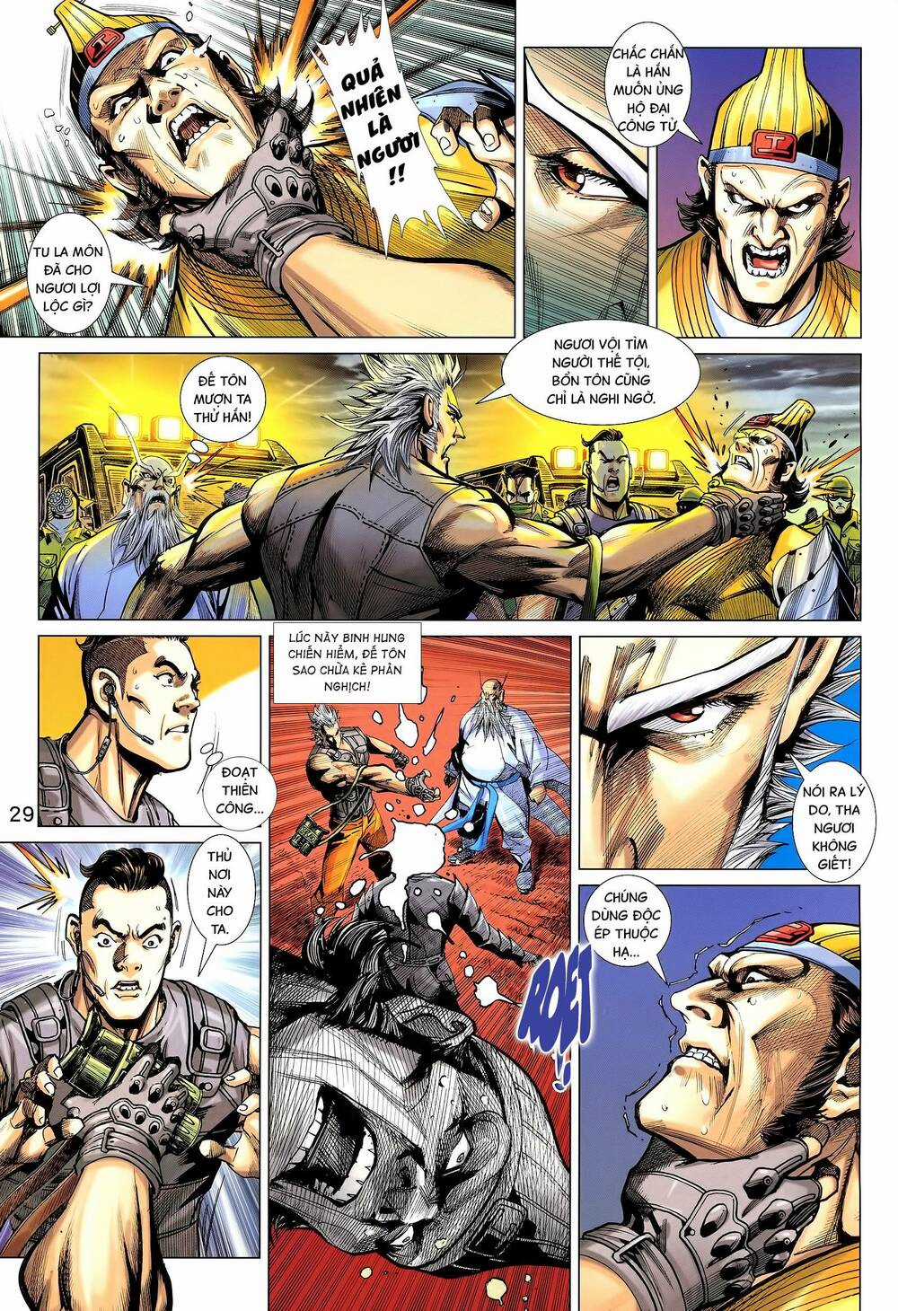 Long Hổ 5 Thế 3 Thế Cừu Chapter 76 trang 12