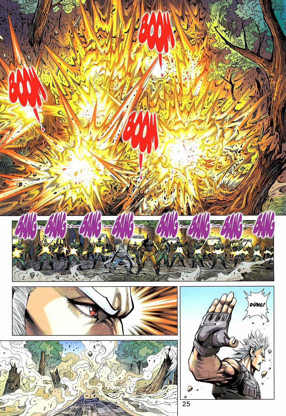 Long Hổ 5 Thế 3 Thế Cừu Chapter 76 trang 8