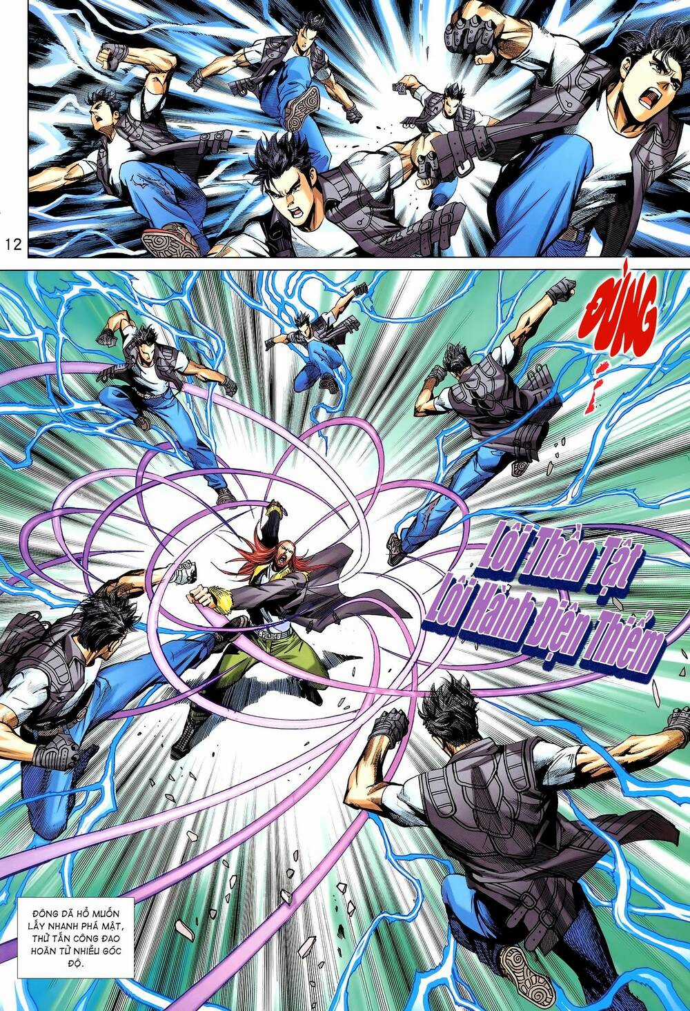 Long Hổ 5 Thế 3 Thế Cừu Chapter 77 trang 11