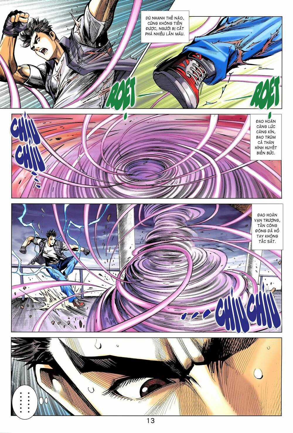 Long Hổ 5 Thế 3 Thế Cừu Chapter 77 trang 12