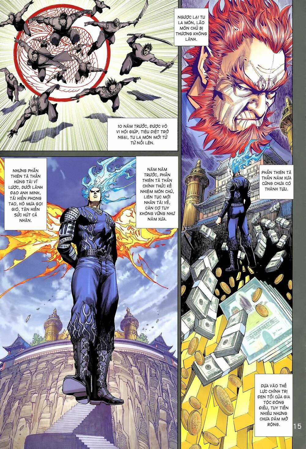 Long Hổ 5 Thế 3 Thế Cừu Chapter 77 trang 14