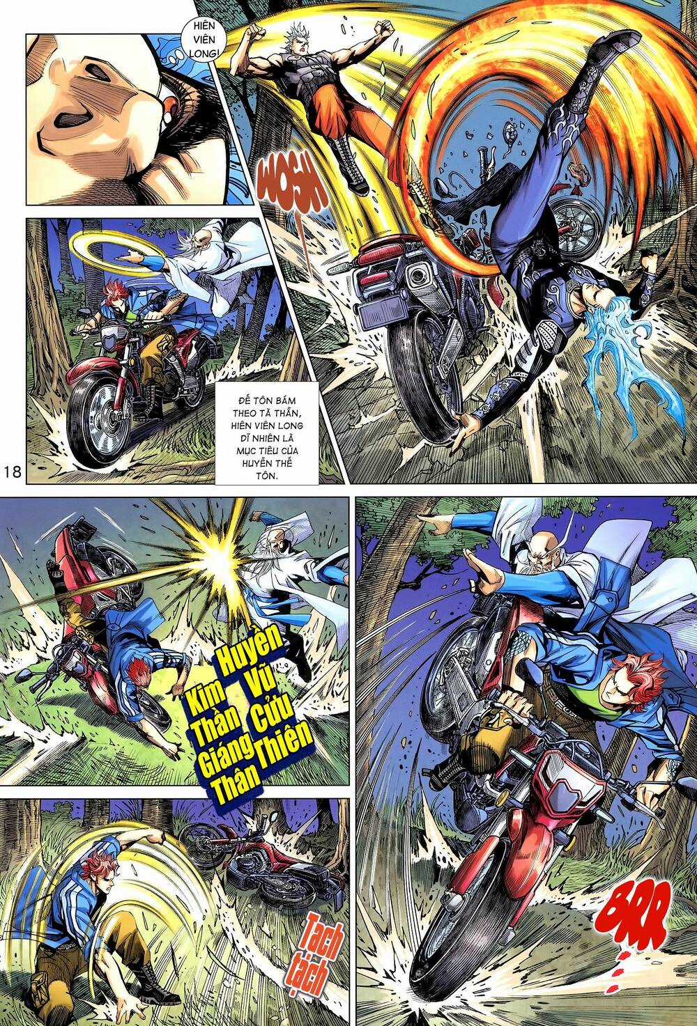 Long Hổ 5 Thế 3 Thế Cừu Chapter 77 trang 17