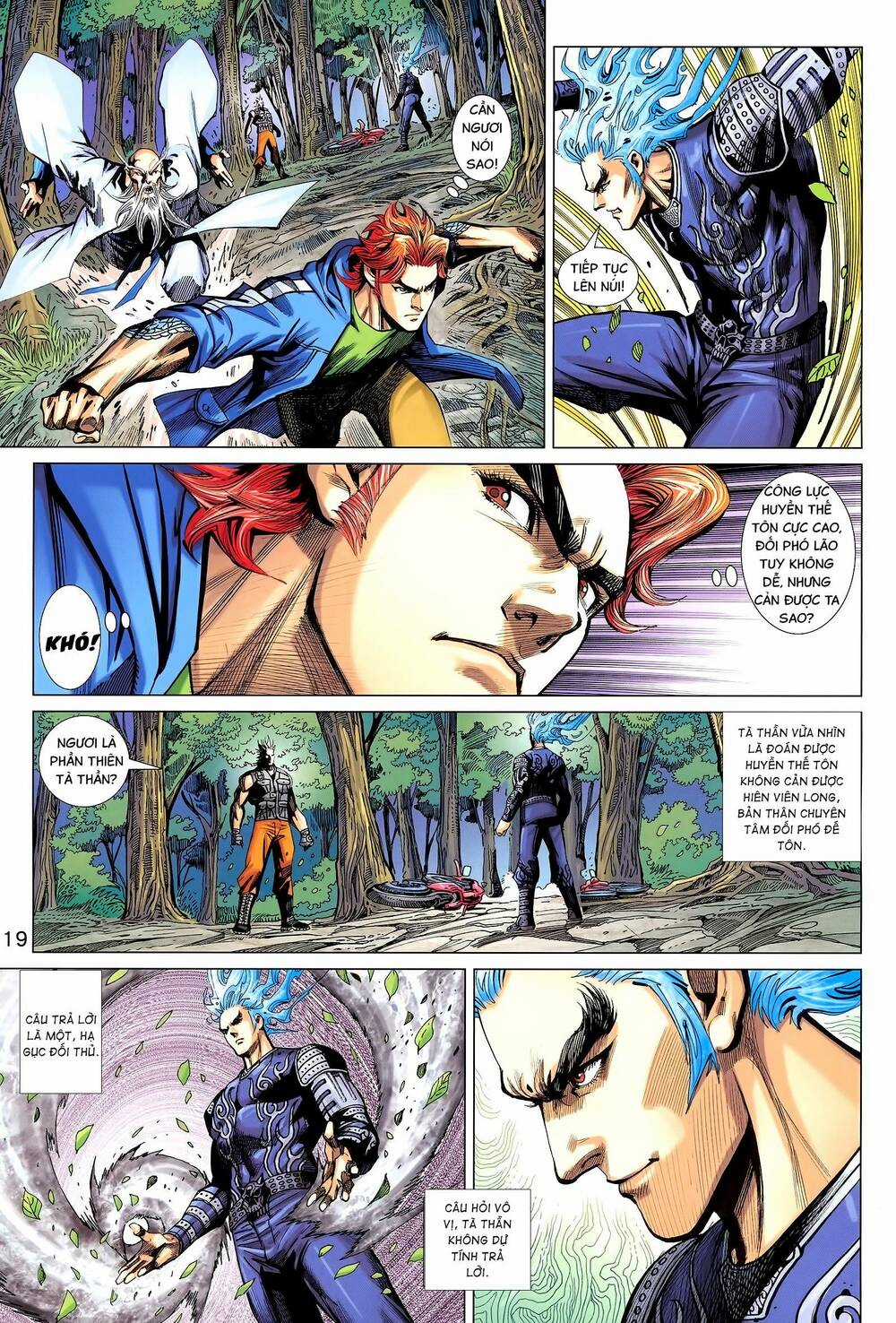 Long Hổ 5 Thế 3 Thế Cừu Chapter 77 trang 18