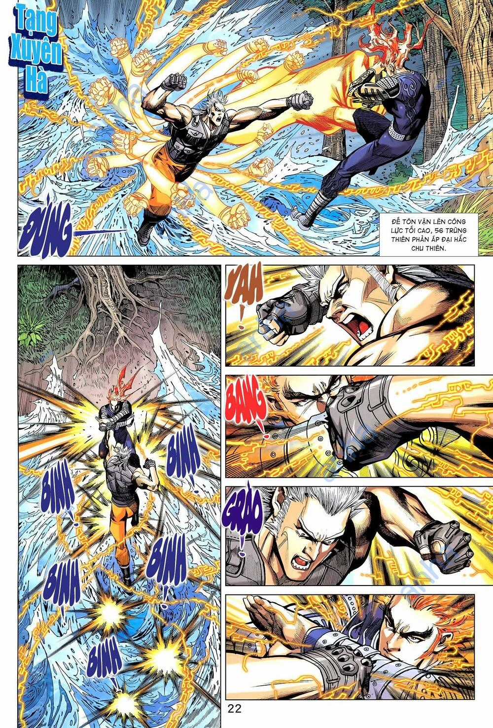 Long Hổ 5 Thế 3 Thế Cừu Chapter 77 trang 21