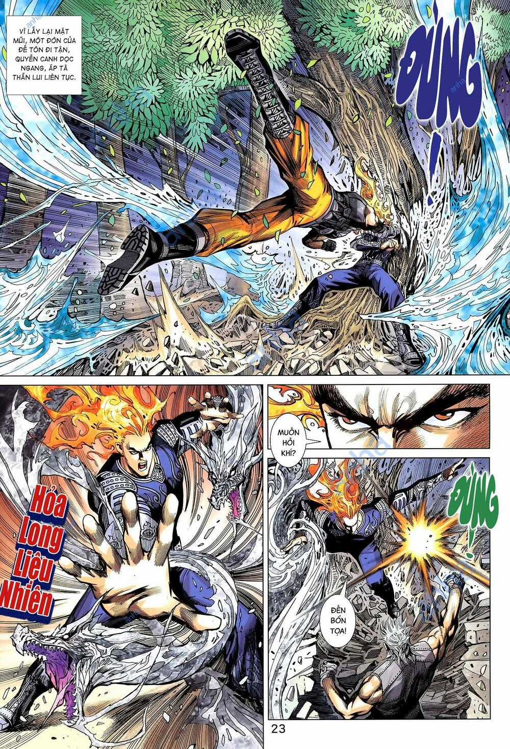 Long Hổ 5 Thế 3 Thế Cừu Chapter 77 trang 22