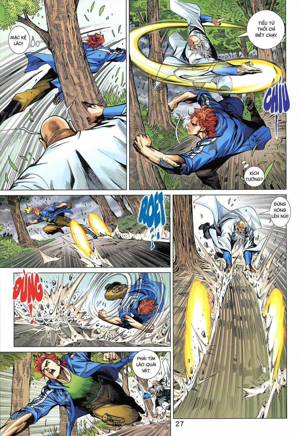 Long Hổ 5 Thế 3 Thế Cừu Chapter 77 trang 26