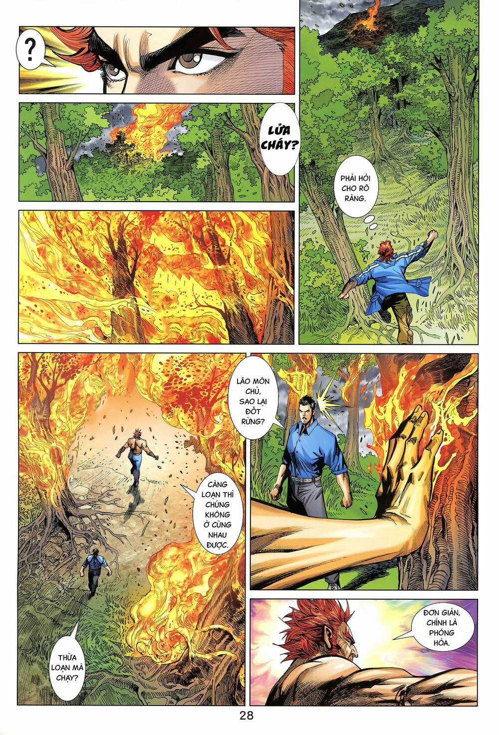 Long Hổ 5 Thế 3 Thế Cừu Chapter 77 trang 27