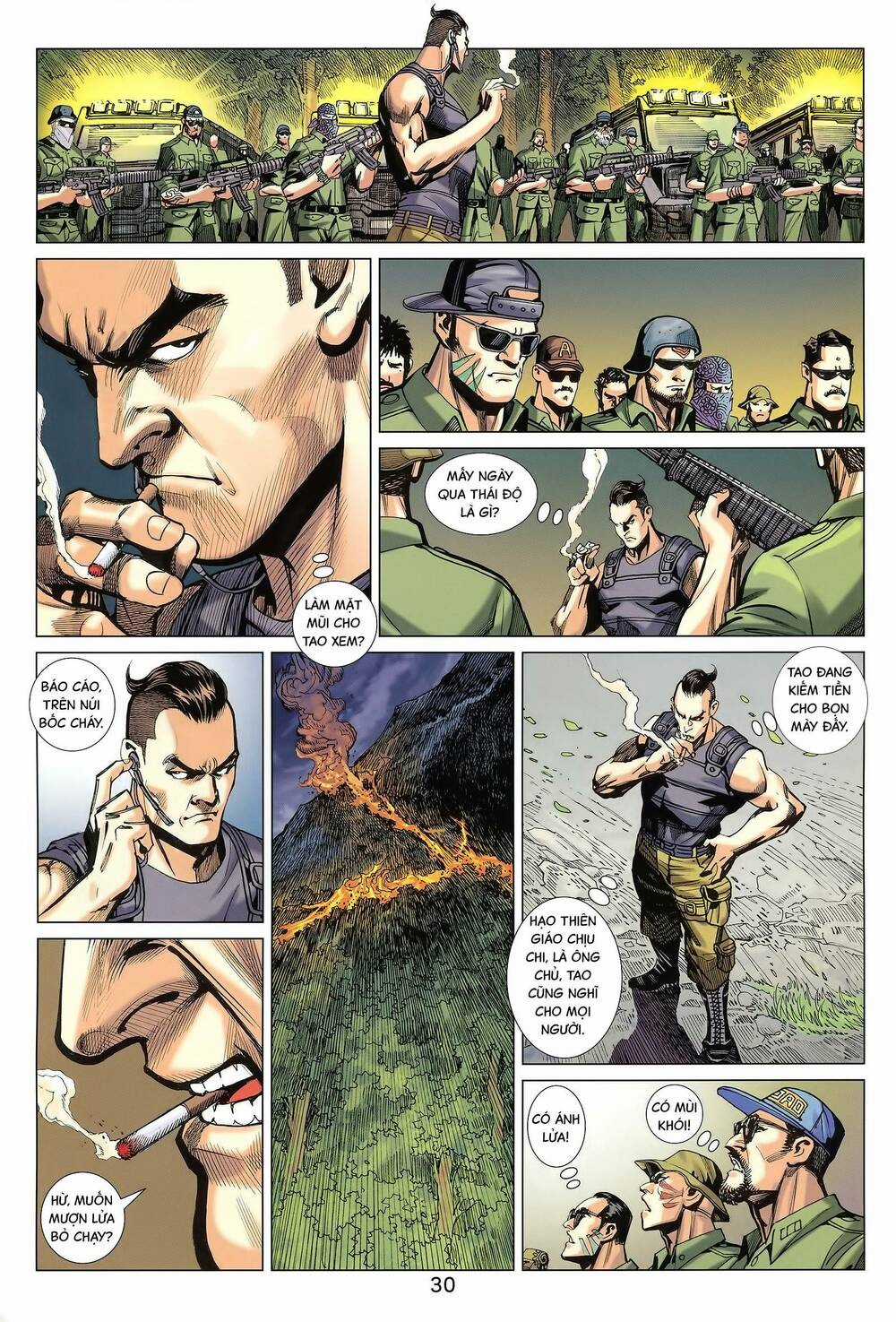 Long Hổ 5 Thế 3 Thế Cừu Chapter 77 trang 29