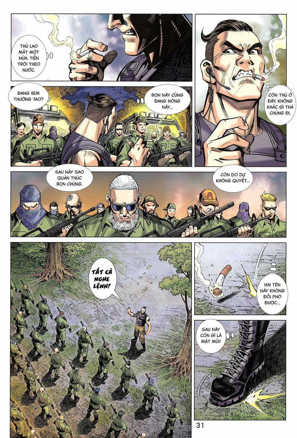 Long Hổ 5 Thế 3 Thế Cừu Chapter 77 trang 30