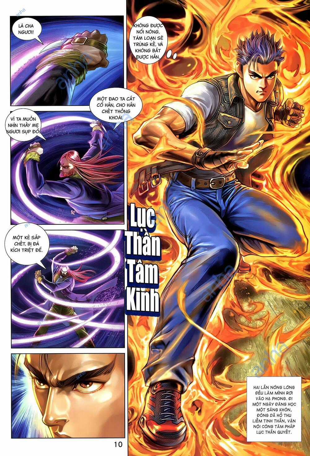 Long Hổ 5 Thế 3 Thế Cừu Chapter 77 trang 9