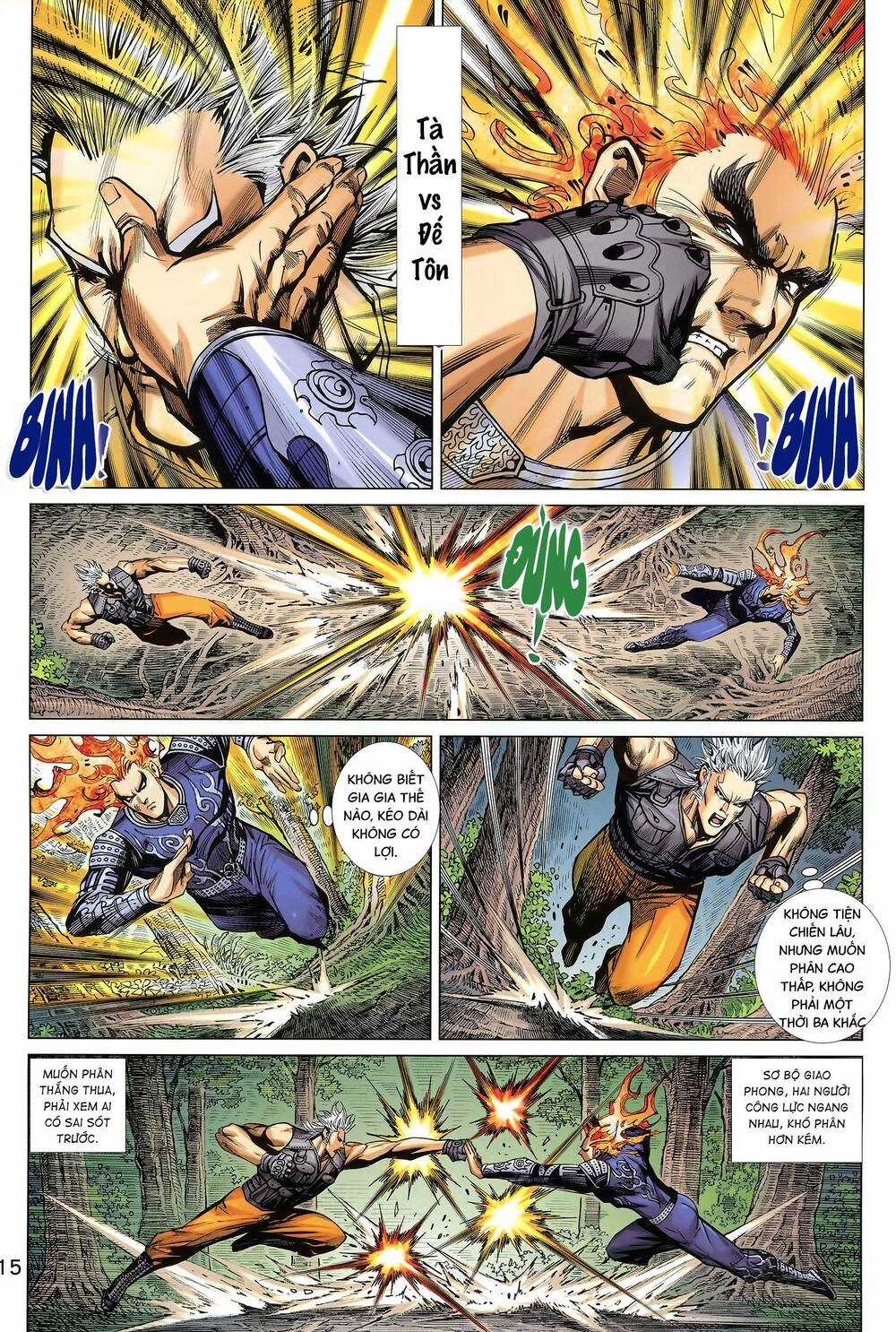 Long Hổ 5 Thế 3 Thế Cừu Chapter 78 trang 14