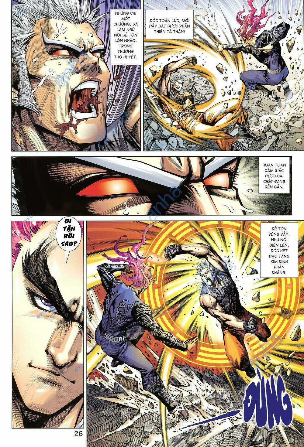 Long Hổ 5 Thế 3 Thế Cừu Chapter 79 trang 10