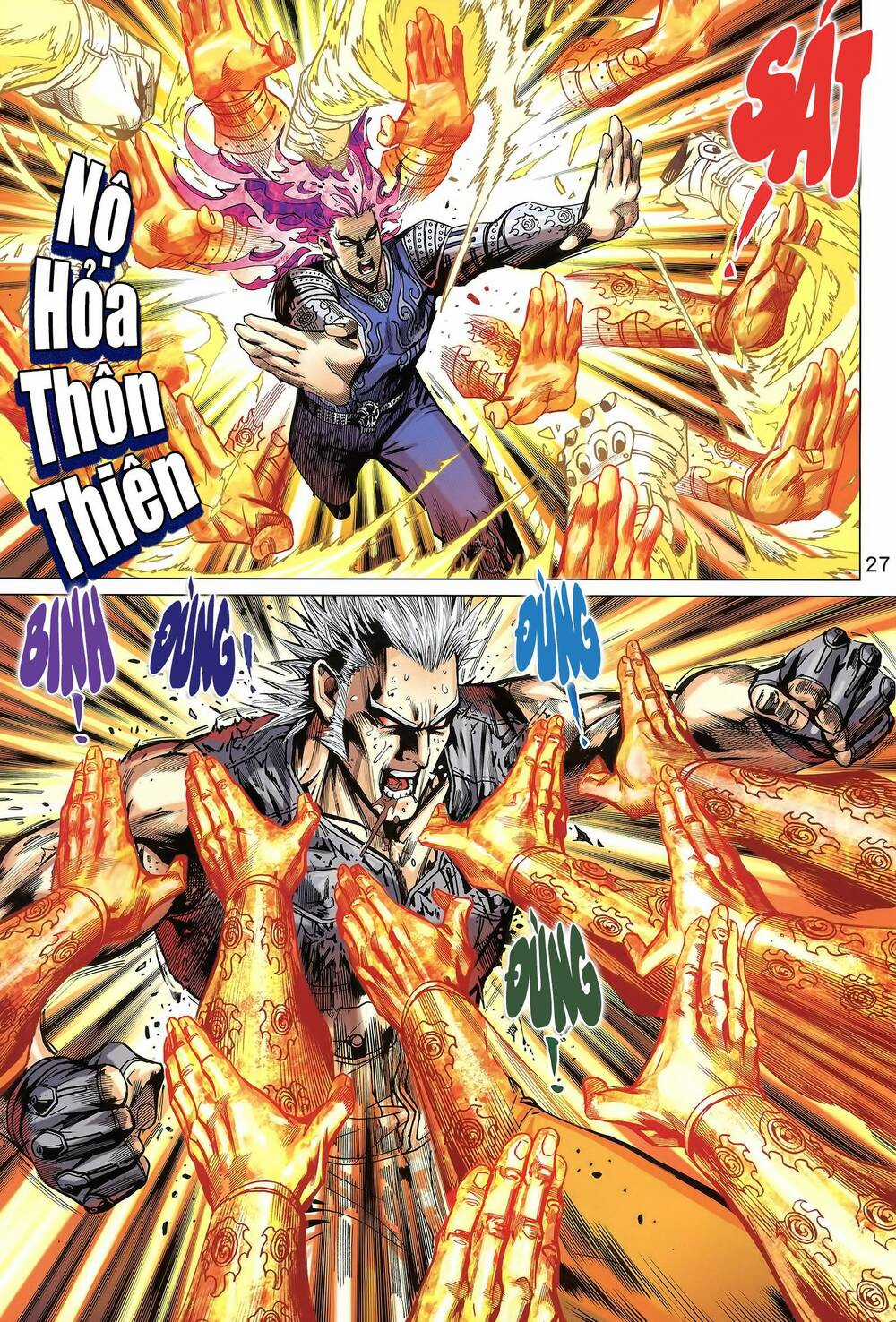 Long Hổ 5 Thế 3 Thế Cừu Chapter 79 trang 11