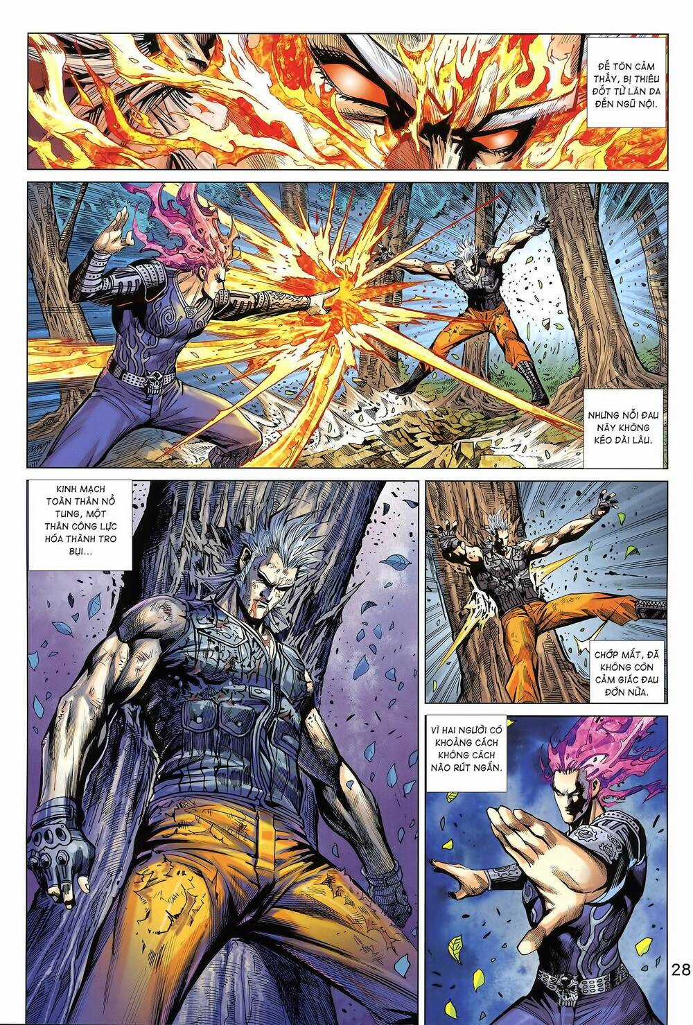 Long Hổ 5 Thế 3 Thế Cừu Chapter 79 trang 12