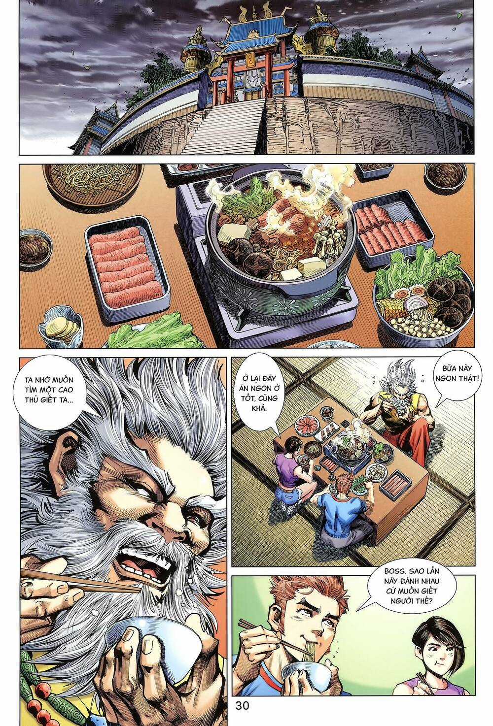 Long Hổ 5 Thế 3 Thế Cừu Chapter 79 trang 14