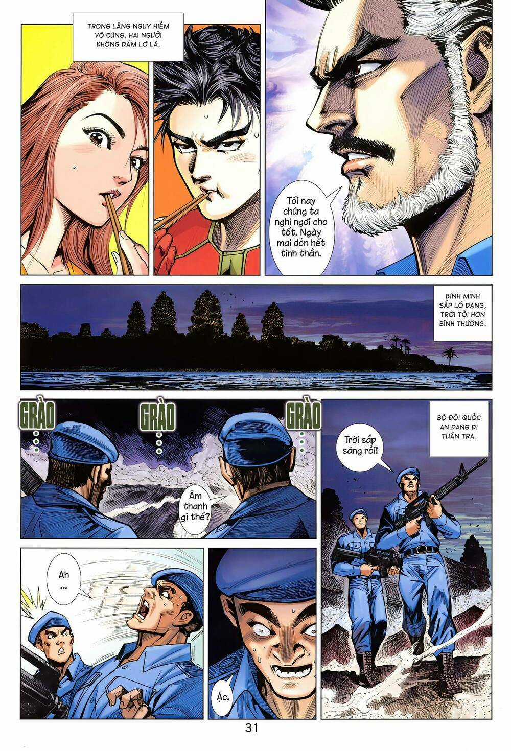 Long Hổ 5 Thế 3 Thế Cừu Chapter 8 trang 13