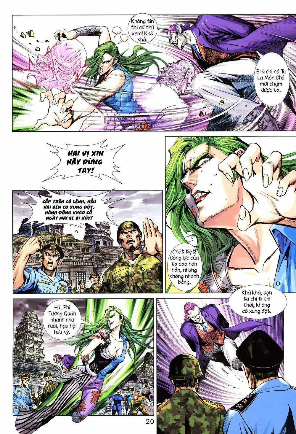 Long Hổ 5 Thế 3 Thế Cừu Chapter 8 trang 2