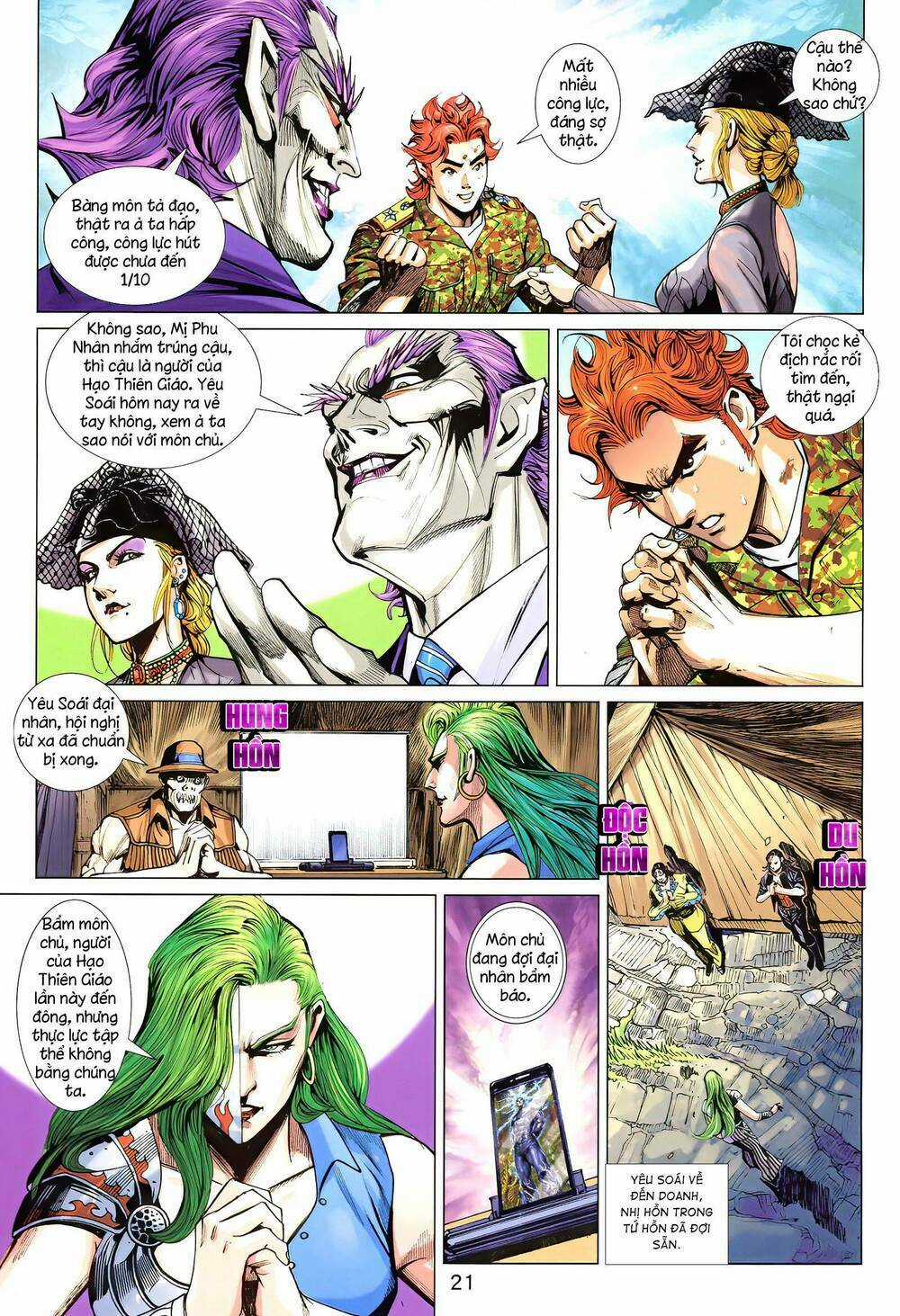 Long Hổ 5 Thế 3 Thế Cừu Chapter 8 trang 3