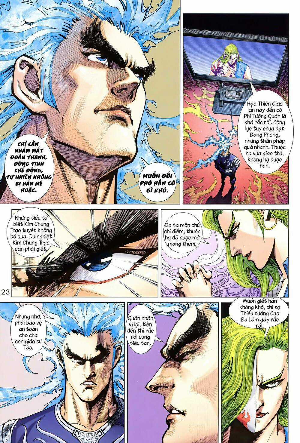 Long Hổ 5 Thế 3 Thế Cừu Chapter 8 trang 5